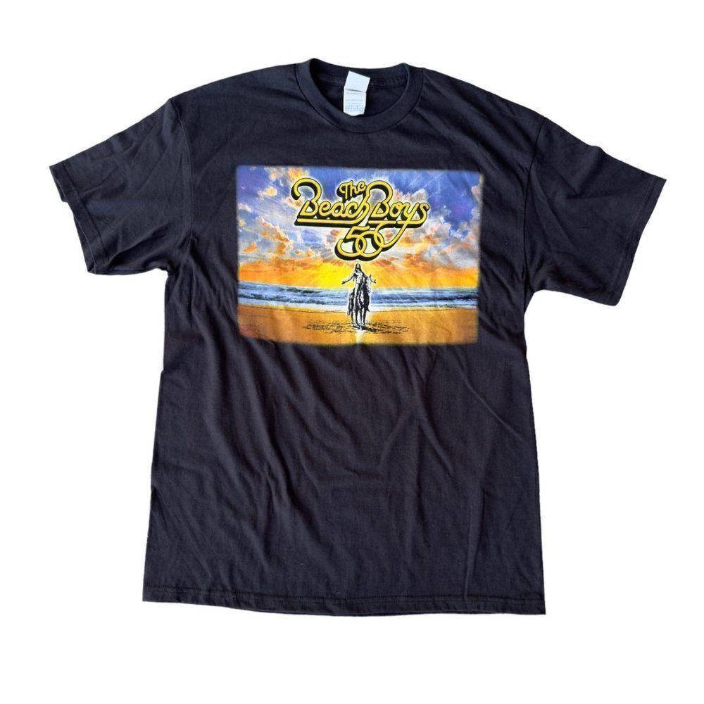 The Beach Boys 50th Reunion Tour 2012 Concert T-Shirt Black Men's Large (L)